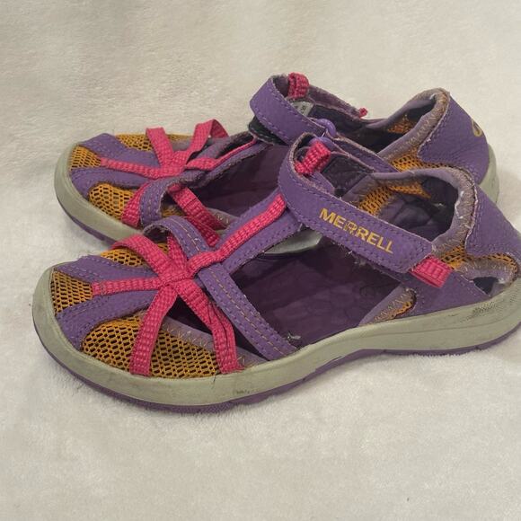 Girls Merrell Waterproof Sandals sz 13 Merrell Dragonfly Sport Sandals - Picture 3 of 6